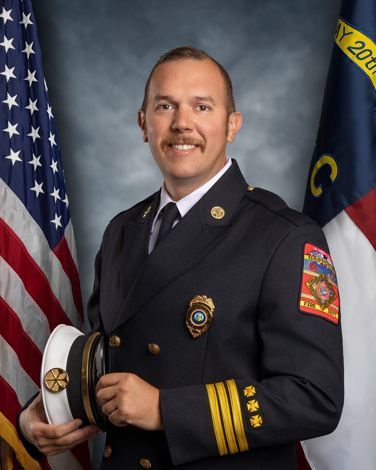 White Michael Battalion Chief 5475