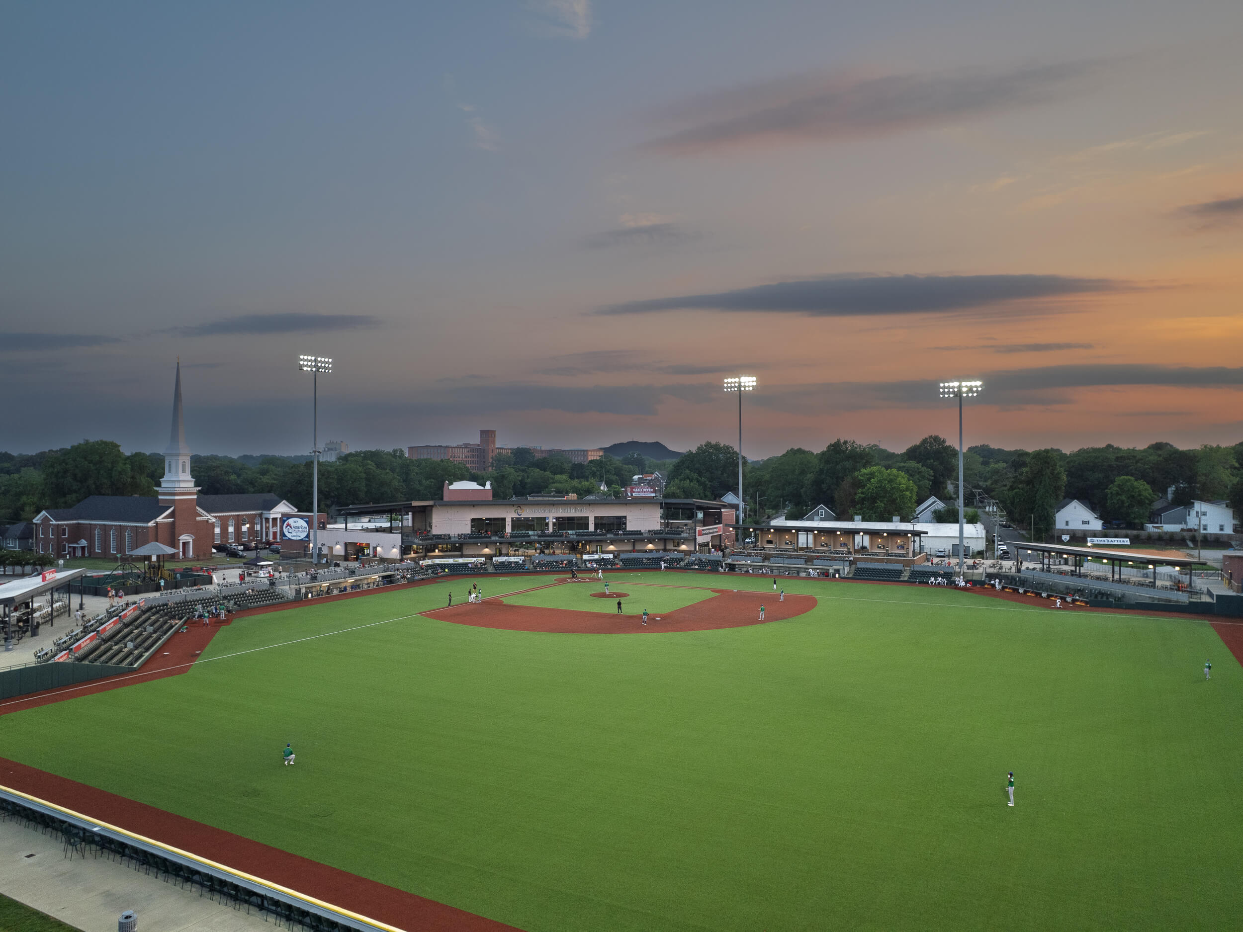 CaroMont Health Park stadium (update with photo description)