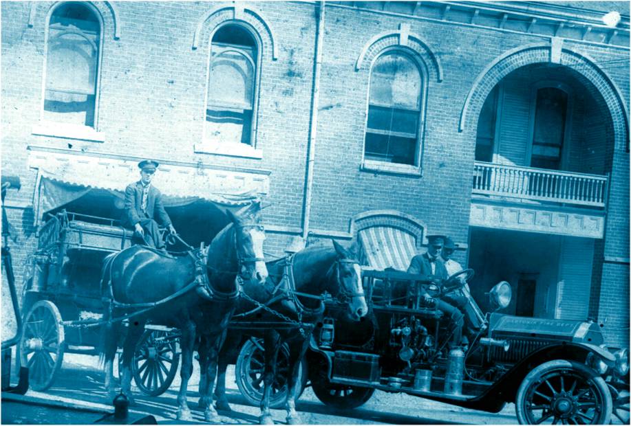 Picture of first Fire Station