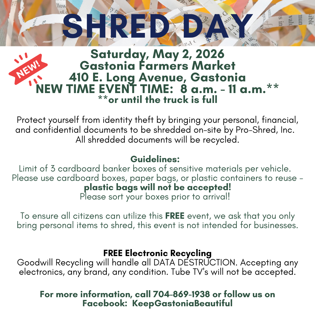 Shred Day spring 2026 visual