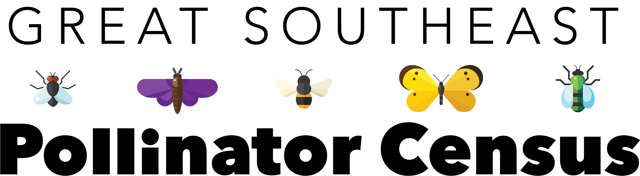 Great Southeast Pollinator Census graphic